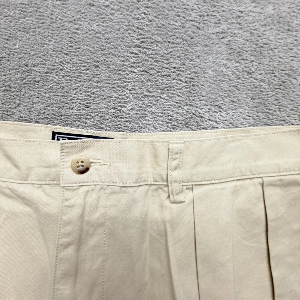 Polo Ralph Lauren Shorts Mens 38 Beige Chino Tyler Short Cotton